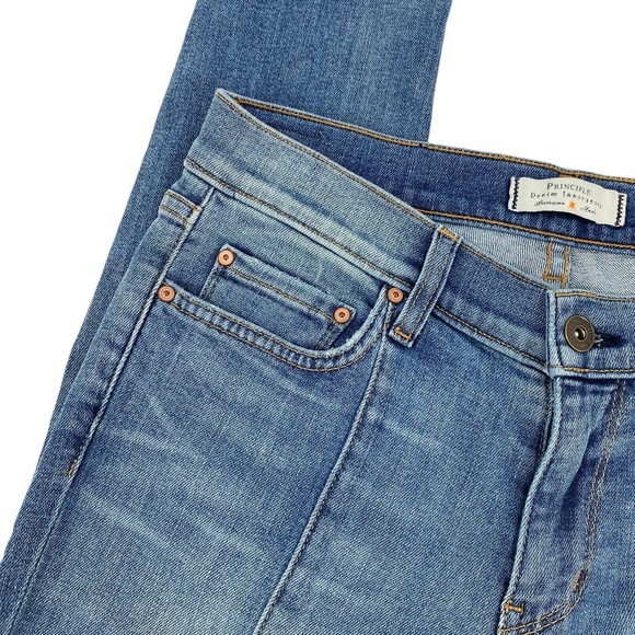 Principal Denim Jeans Size 28 Women's Dreamer Skinny Mid Rise Medium Wash Ankle - Picture 4 of 8
